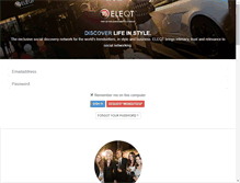Tablet Screenshot of eleqt.com